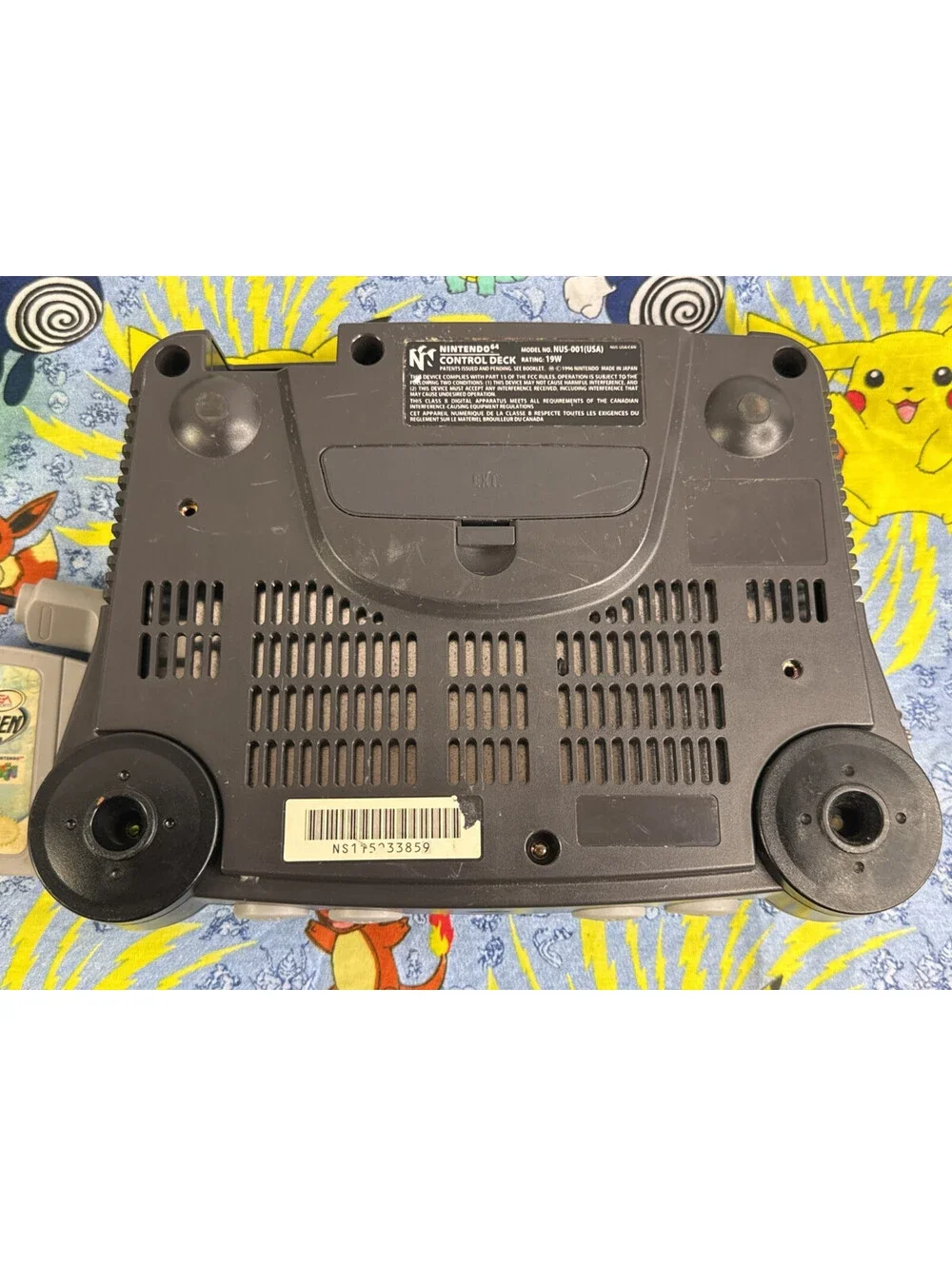 Working Nintendo 64 Console Bundle + Controller & Madden 2000